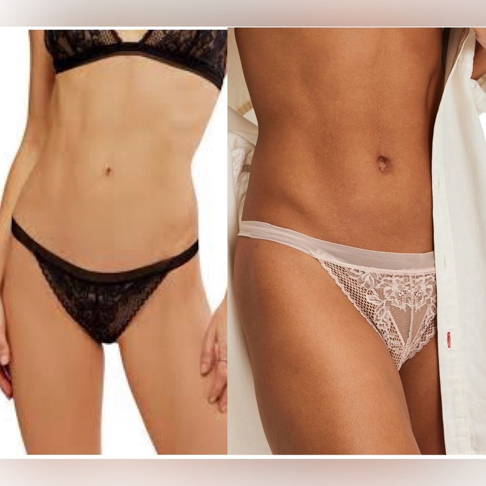 (2) Free People Reya Lace Bikini